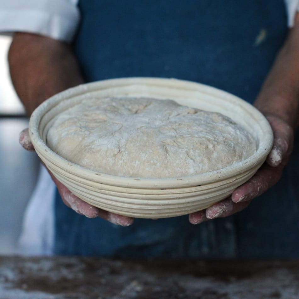 1kg round cane banneton