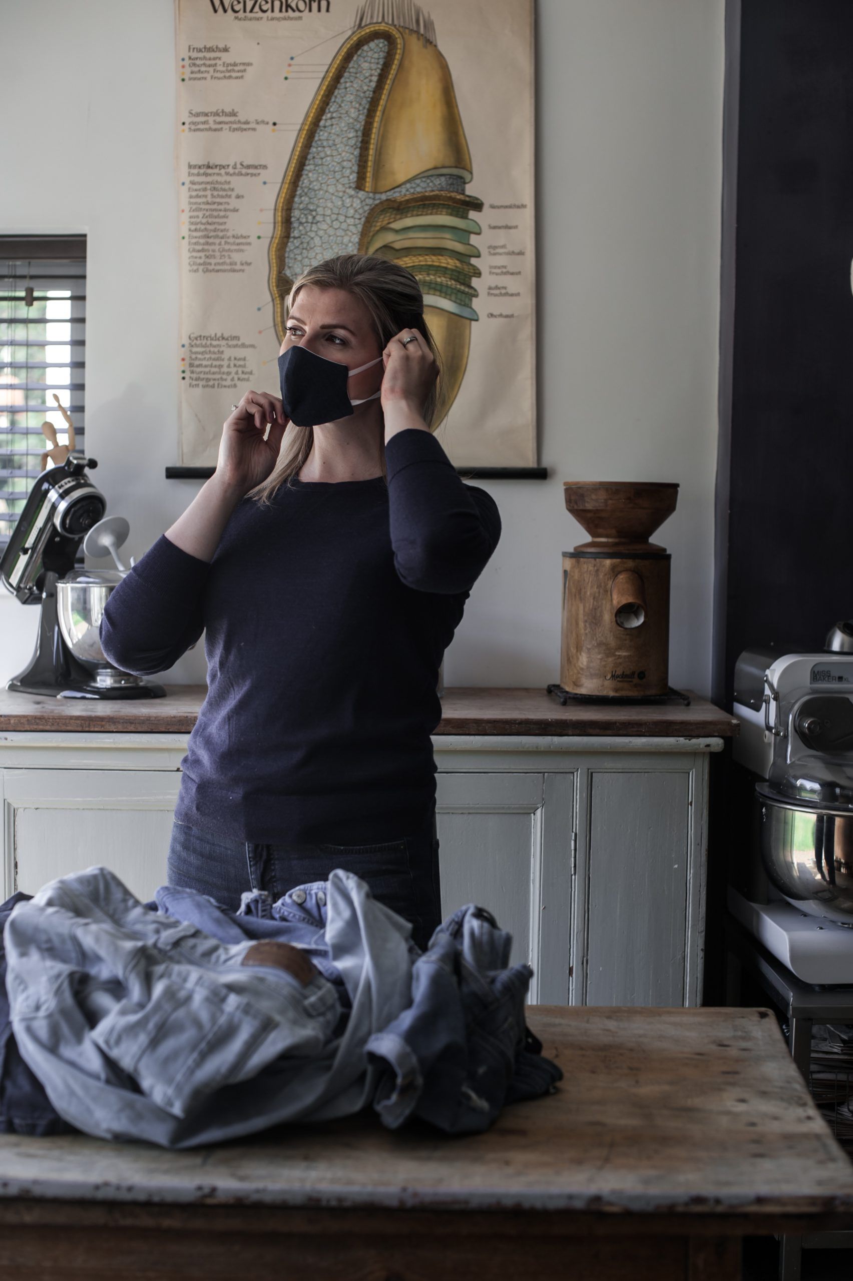 Sourdough School Bakers Face Mask - Limited Edition