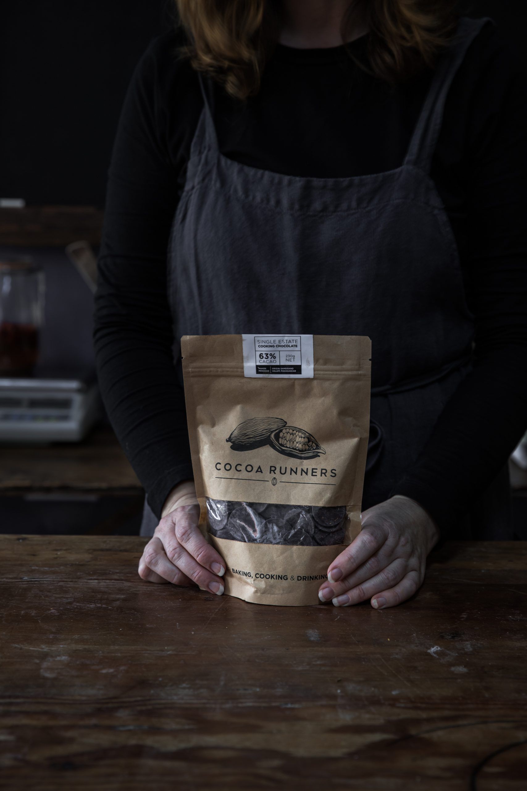 Cocoa Runners 63% Dark Cooking Chocolate - 230g