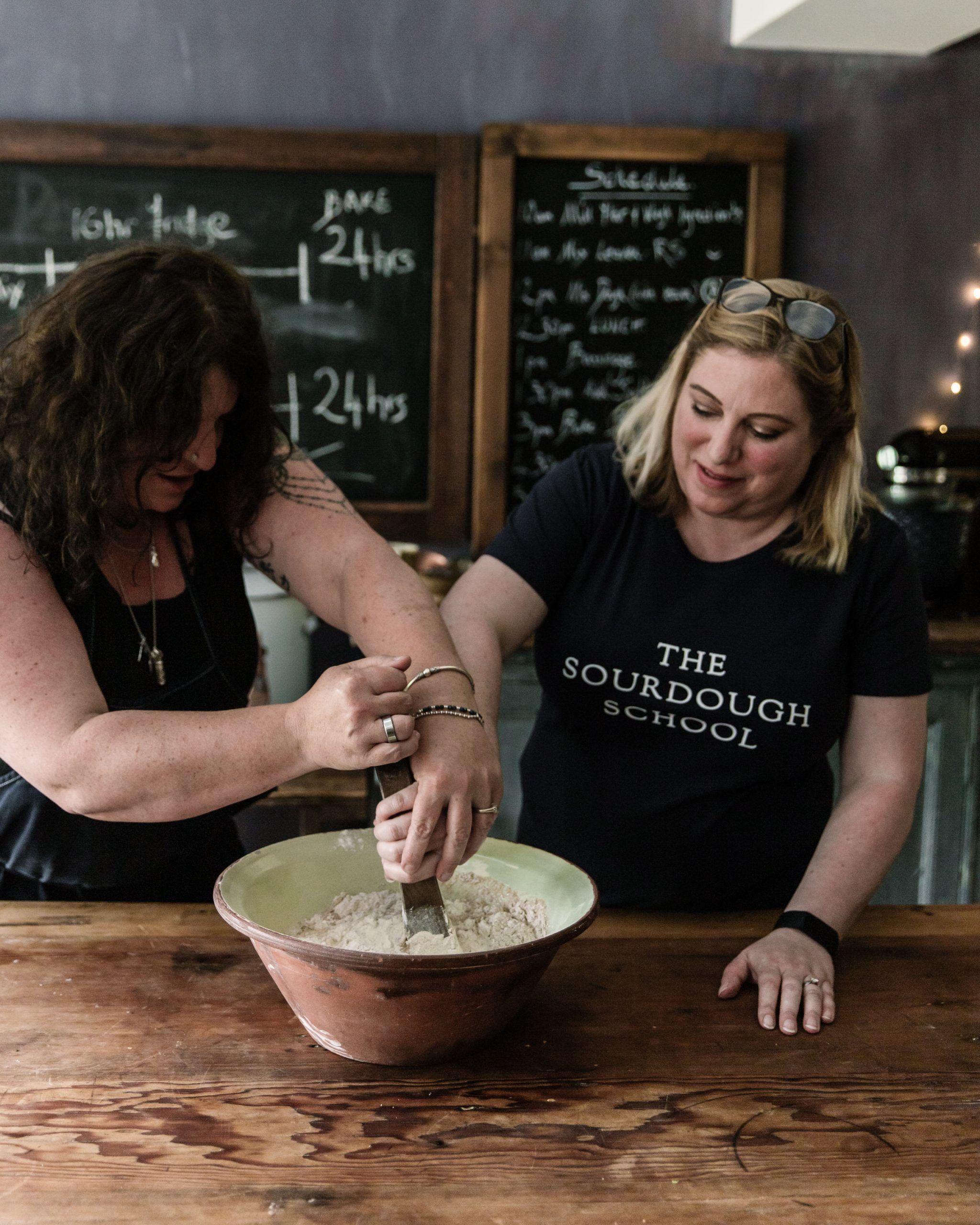 vanessa at the sourdough school
