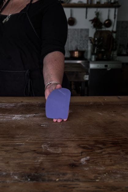 plastic dough scraper