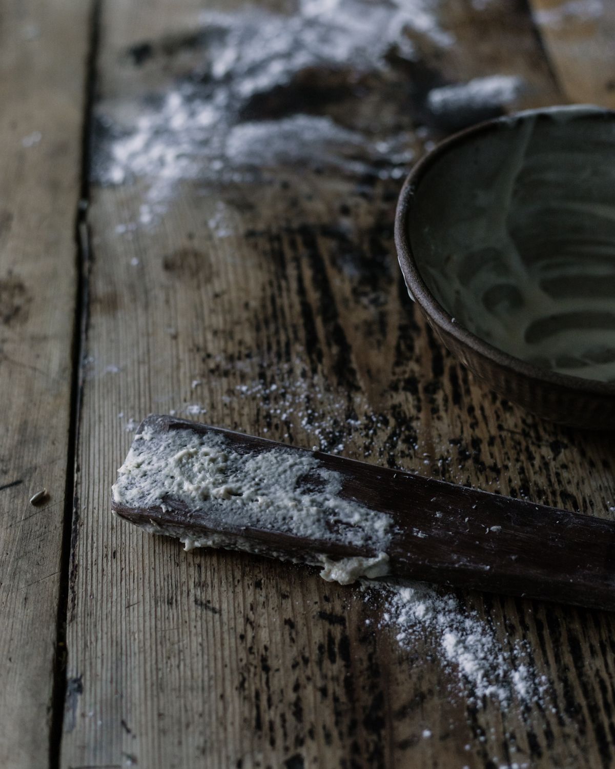The Sourdough School - Hand Carved Wooden Spatula - Image 2