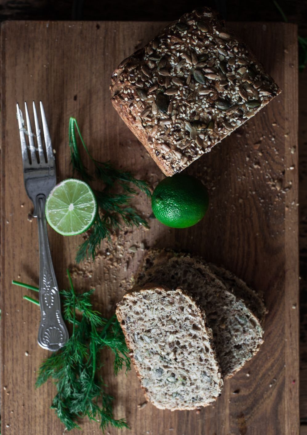 Seeded loaf bread kit - sliced bread