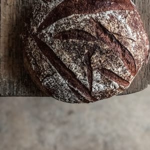 wholegrain sourdough boule