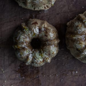 sourdough honey cakes