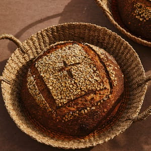 5 grain sourdough loaf