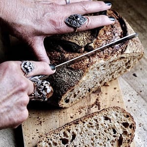 Libby's bread. Photography by Libby Moon