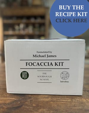 Focaccia recipe kit