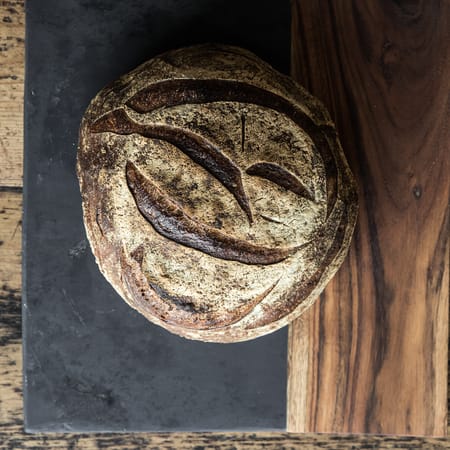 Classic Sourdough Boule 30% Introducing Botanical Blend No.2 – Retarded