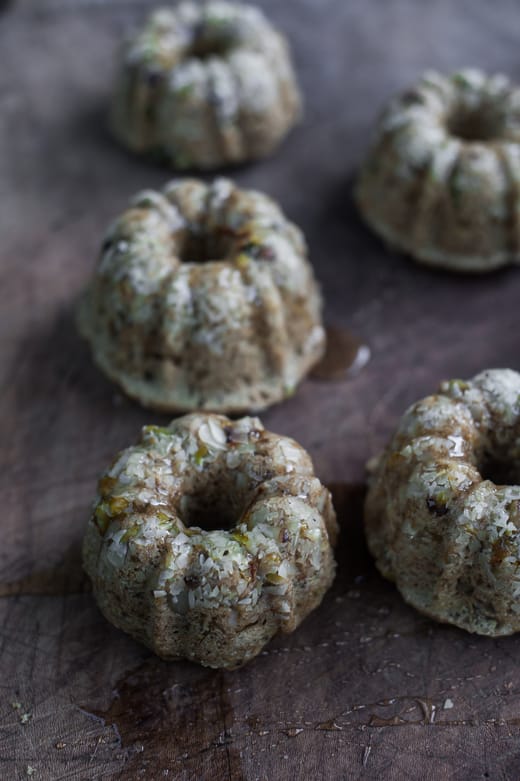 Cardamom sourdough cakes