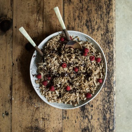 New recipe for Club members: Sweet Chocolate Sourdough Tagliatelle