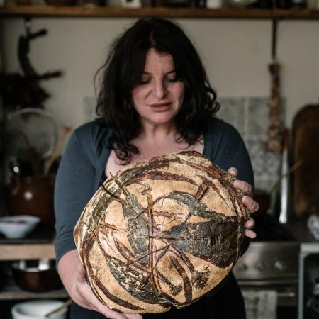 Wild Garlic Sourdough Miche