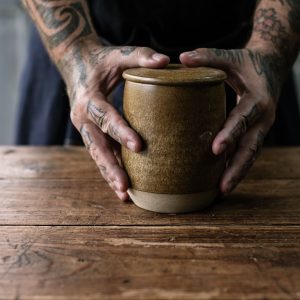 pottery west jars ochre