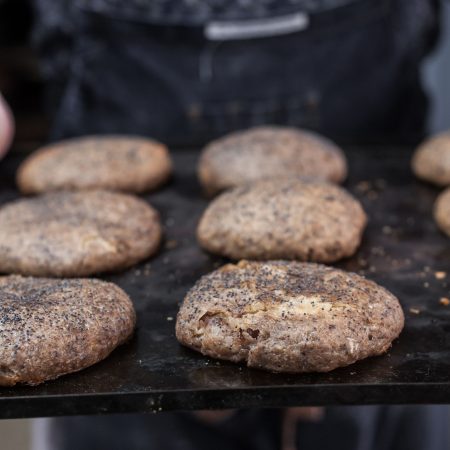 New recipe for Club members: Cheese & Onion Potato Sourdough Flatbreads