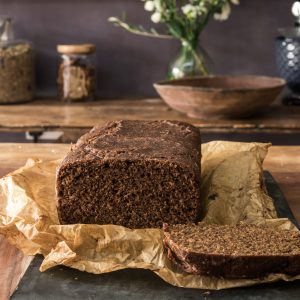 Rye & Buttermilk Molasses Sourdough Cake