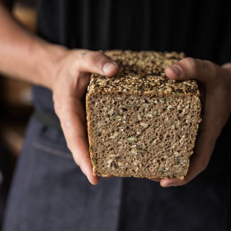 10 Minute Seeded Sourdough Tin Loaf