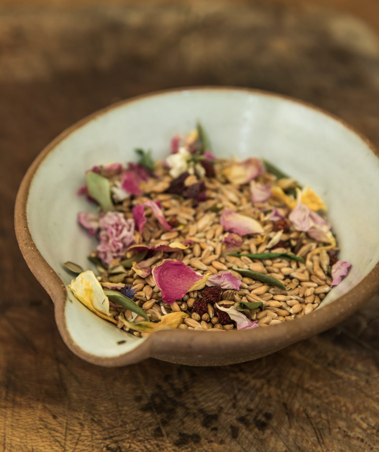 Task Create, mill and bake a summer Botanical Blend The Sourdough Club