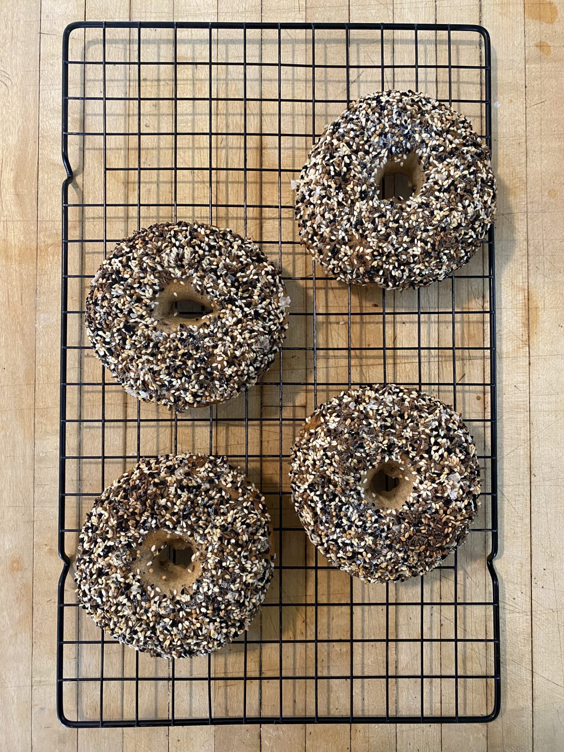 Stone-milled flour means Mighty Bread and Bagels!
